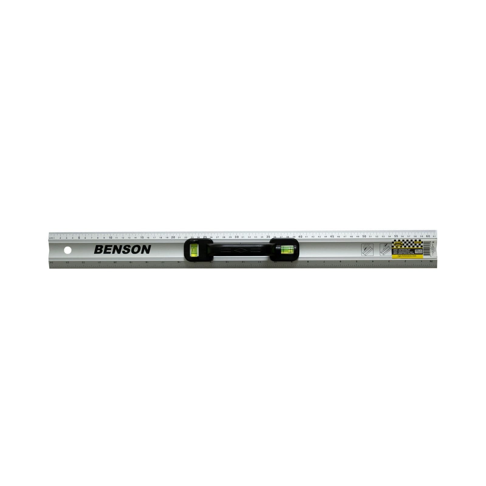 Aluminium Liniaal met Waterpas, 60cm