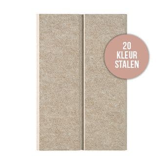 Vilt sample - viltpaneel - vilt wandpaneel met groeven - D7-2