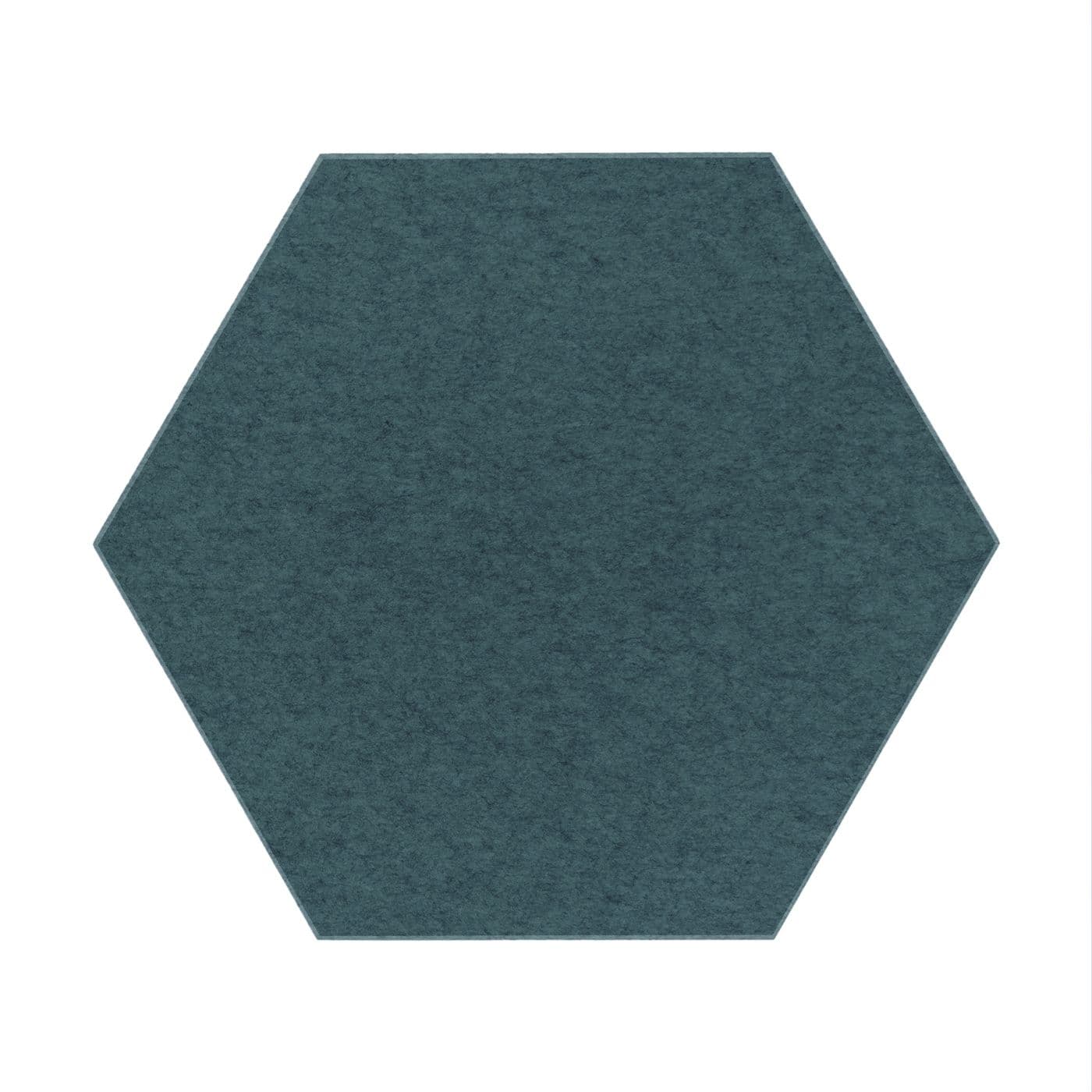 Vilt hexagon - hexagontegel - Vilt wand met hexagontegels