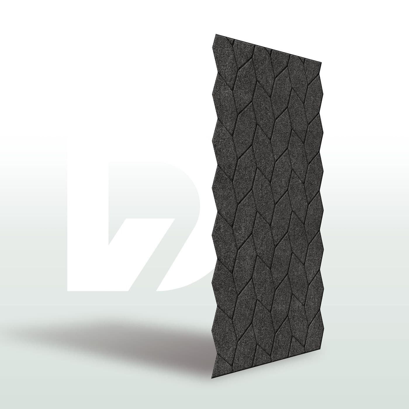 Viltpanelen - viltpaneel D227 - 280 x 120cm - Akoestische vilt wandpanelen